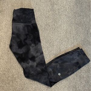 Lululemon diamond dye wunder train tights 25” inseam